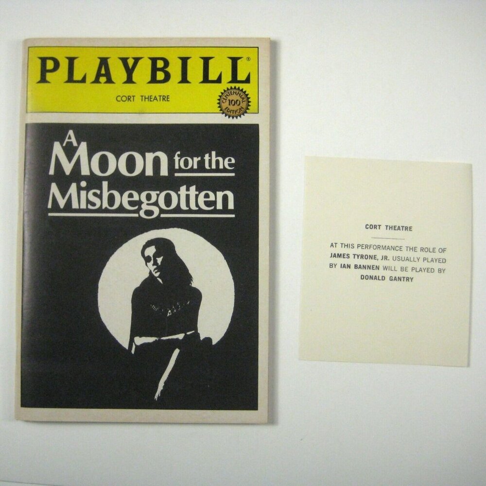 Moon Misbegotten Playbill April 1984 Kate Nelligan Ian Bannen Jerome Kilty